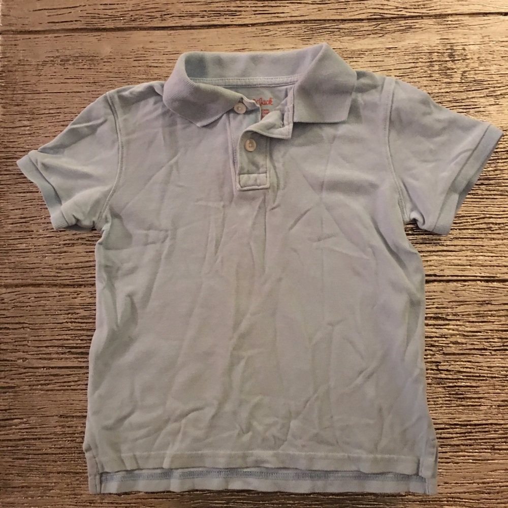 Cat and Jack Light Blue Polos
